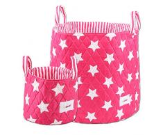 Minene Aufbewahrungskorb aus Stoff, faltbar, verschiedene Größen erhältlich