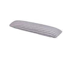 LULANDO SleepSide Seitenschläferkissen Schwangerschaftskissen Lagerungskissen Körperkissen 145x40 cm. Weiches und bequemes Kissen zum Schlafen und Ausruhen. Farbe: Grey Diamonds / White