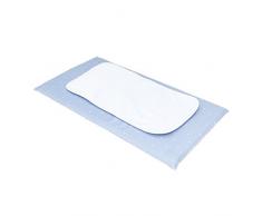 Cambrass 37974 Wickelauflage Badewanne plus Kissen Be Origami, 44 x 78 cm, blau