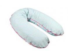 My Julius 4670010643 - Stillkissen Banane EPS-Perlenfüllung Roses, Größe: circa 190 cm (Außenmaß)