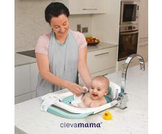 Clevabath - Babybadewanne für Waschbecken und ClevaRinse - Spülbecher