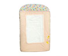 Domiva Wickelauflage + Bezug Flamingo