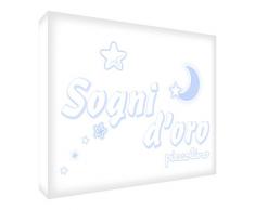 Feel Good Art swt-a5blk-13it Token Deko Acryl 10.5 x 7.4 x 2 cm hellblau