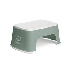 BabyBjörn 061268 BABYBJÖRN Tritthocker, Graugrün/Weiß, mehrfarbig