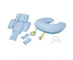 Clevamama ClevaFoam Stillkissen und Babynest - Blau