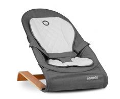 Lionelo Rita Baby Wippe ab Geburt bis 9 kg, Liegeposition, zusammenklappbar, europäische Zertifikat EN 12790