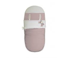 Baby Star 27CP09 Fußsack für Kinderwagen, rosa
