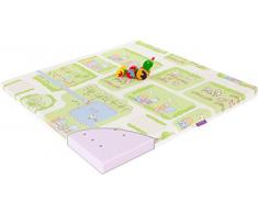 Träumeland T070471 Laufgitter Play und Air passend, 75 x 100 cm, mehrfarbig