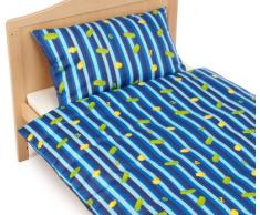 Lego 1510-5430-90-85 - Baby Bettwäsche, Duplo Steine, Blau, 40 x 60/100 x 135