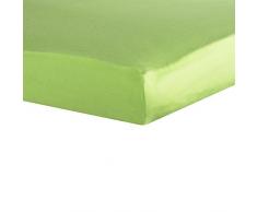 Trois Kilos Sept Spannbettlaken, säuregrün, 60x120 cm