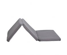 Candide 604600.0 faltbare Reisebettmatratze, grau
