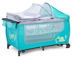 TERO-3552 Reisebett GRANDE Plus MINZE, Grün