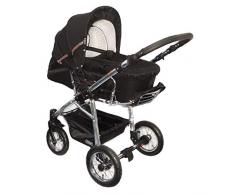 Eichhorn City Kombikinderwagen, schwarz