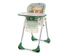 Chicco 04079187340000 Hochstuhl Polly Easy, Birdland, mehrfarbig