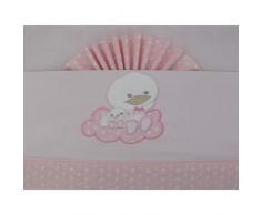 Duffi Baby 1335-06 Bettlaken für Babybett, 100% Baumwolle, 3-teiliges Set