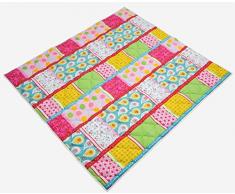 Ideenreich 2532 IDEENREICH Baby Krabbeldecke Krabbeltraum| Beautiful| 130x150cm | ideal als Spieldecke, Krabbeldecke und Laufgittereinlage, mehrfarbig