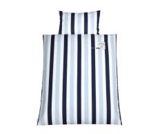 Julius Zöllner 8420119603 - Bettwäsche mit Applikation - Team (Streifen) 100/135 und 40/60