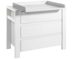 Schardt 05 646 52 02 - Milano weiß Wickelkommode mit Wickelaufsatz