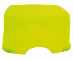 BIECO 79000116 - Kinder Tritthocker und Sitz in einem, grün, einstufig, Tritthöhe ca. 14 cm, ab 12 Monate bis etwa 10 Jahre