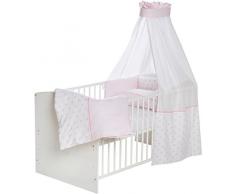 Schardt Bettset 4 tlg., Ice Crystal rosa