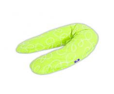 Träumeland Stillkissen Kreisdesign grün