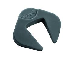 Safety 1st 2-in-1 Türstopper, Nutzung als Keil oder seitlichem Klemmschutz, schnell und einfach zu installieren, grau
