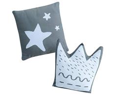 Pekebaby Little Crown Kissen, Unisex