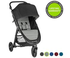 Baby Jogger City Mini Gt2, leichter Kinderwagen für Jedes Gelände, Schneller Einhand-Faltmechanismus, Slate (grau)