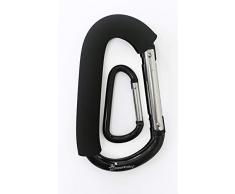 Dreambaby F2307 Kinderwagen-Haken Karabiner-Haken 2er Packung (groß/klein)