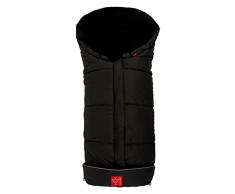 Kaiser Kinderwagen Fußsack Jooy, schwarz/schwarz
