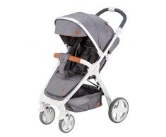 BeBe-Mobile Kinderwagen Buggy Jogger Sportwagen Kinderbuggy klappbar Quatro Tommy 14 grau