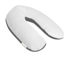 Babyblog 4610440537 Stillkissen mit Flockenfüllung anthracite, ca. 190 cm (Außenmaß)