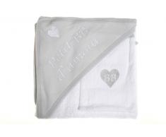 Bb & CoPetit Bb DAmour Kapuzenhandtuch und Waschlappen