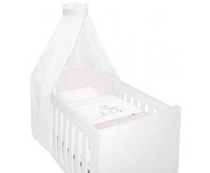 bebella vital 260780 Bettset 4 teilig aus TENCEL, rosa