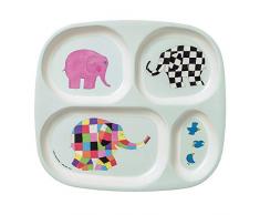 Unbekannt EL935P Petit Jour Paris - Menü Tablett Elmar - Verhindert dass sich der Nachtisch mit dem Rest vermischt!, mehrfarbig