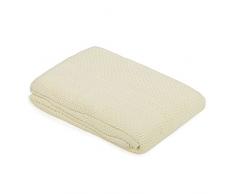 Junior Joy 6090CR Bett Baumwollzelldecke, creme