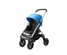 Easy Walker EWA-JUNE-FS-Blue Buggy mit silbernem Rahmen
