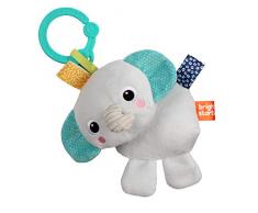 Bright Starts Spielzeug für Unterwegs, Elefant, grau