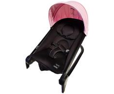 libelulle MiniMak Babywippe faltbar Verdeck Fliegengitter Rosa