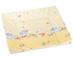 Julius Zöllner 2210129159 - Hippos Apricot Wickelauflage 3-Keil Mulde, 75 x 85 cm