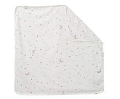 roba Babydecke „Sternenzauber“, Jerseydecke aus 100% Baumwolle für Mädchen und Jungen, Kinderwagendecke 80x80 cm, Kinderdecke zum Kuscheln, Krabbeln & Spielen