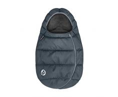 Maxi-Cosi Fußsack, kuschelig warm und passend für alle Babyschalen, nutzbar ab der Geburt bis ca. 1 Jahr, 40-80 cm, essential graphite