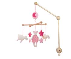 Moulin Roty Mobile mit Musik, Violett