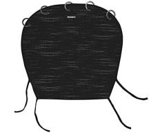 Dooky Universal Cover Matrix Sonnenschutz, Wetterschutz für Babyschale, Kinderwagen und Buggy (UV-Schutz LSF 40+, TÜV getestet, universale Passform), Schwarz