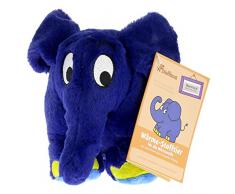 Warmies® blauer Elefant: Stofftier mit Lavendel-Füllung
