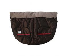 7 AM Enfant Duo Double Stroller Cover - Metallic Brown, Fußsack Zwillingswagen