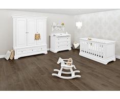 Pinolino 103467BG Kinderzimmer Emilia breit groß, weiß