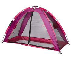 Deryan Schlafzelt/Bed-Tent Kleuter für Peuter Bettgestell, Bettgestell NICHT inklusive, pink