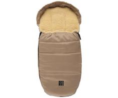 Lammfell Fußsack Lenny, sand