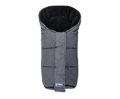 Altabebe AL2277P-01 Winterfußsack Alpin Kollektion für Kinderwagen und Buggy, (9-36 Monate), dunkelgrau-schwarz